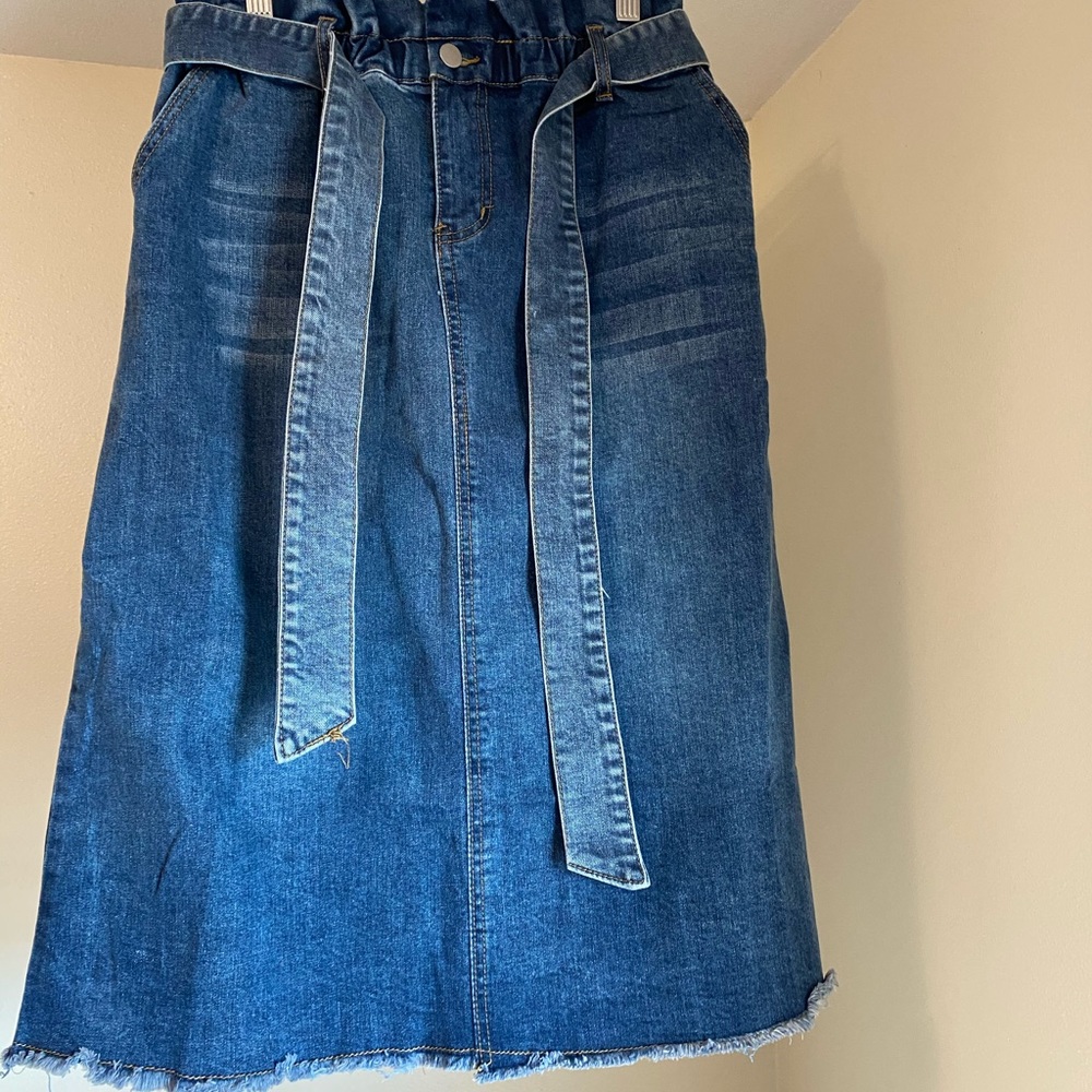 Roolee denim skirt